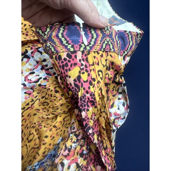 Bhanuni By Jyoti Anthropologie Panthera Animal Print Maxi Skirt Lined Full 6 - Picture 10 of 12